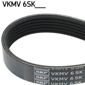 Pasek klin.wielorowkowy elast. SKODA/VW - SKF VKMV 6SK989