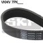 Поликлиновой ремень - ((04301RNA306, 04301RNA305, 31110RWK004, 31110RWK003)) SKF VKMV 7PK2061 (фото 1)