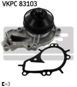 - Насос охолоджуючої рідини - SKF VKPC 83103