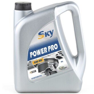 Моторна олива Power Pro 5W-30, 4 л - SKY 507863 (фото 1)