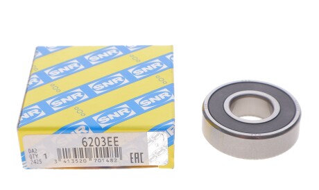 Фото 2 - Подшипник ступицы SNR NTN 6203.EE (6203EE)