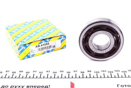 Підшипник коробки передач (27x68x16) RENAULT GRAND SCENIC II, GRAND SCENIC III, MEGANE, MEGANE II, MEGANE III, MEGANE II/KOMBI, SCENIC II, SCENIC III 1.6-2.0 11.02- - SNR NTN AB41055