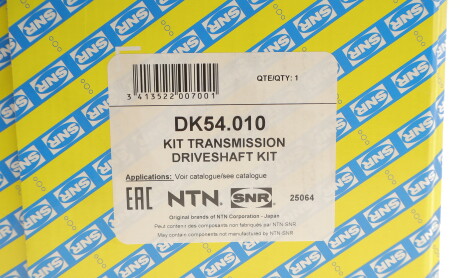 Фото 2 - Автозапчастина SNR NTN DK54.010