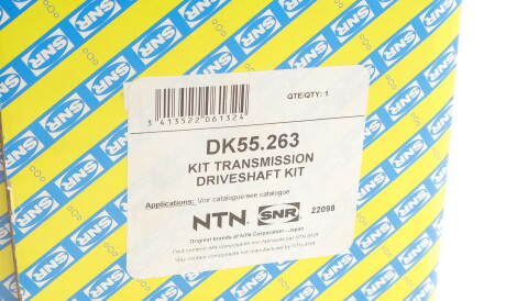 Фото 2 - Полуось SNR NTN DK55.263 (DK55263)