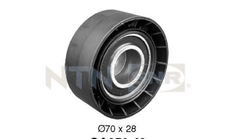 Паразитный / ведущий ролик, поликлиновой ремень - SNR NTN GA350.43
