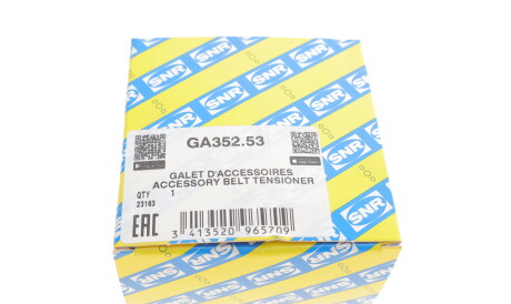 Фото 3 - Ролик ремня приводного SNR NTN GA352.53 (GA35253)