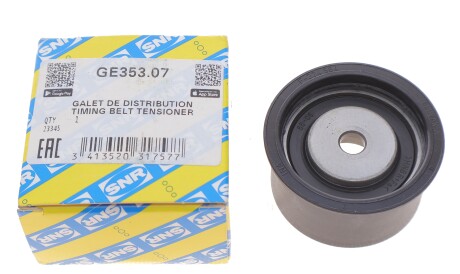 Фото 2 - Обвідний ролик ременя ГРМ SNR NTN GE353.07 (GE35307)