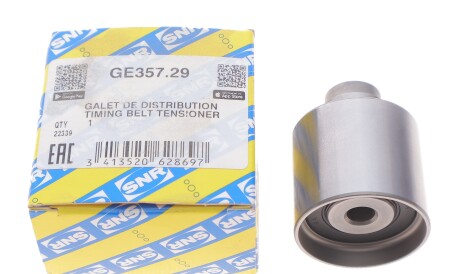Фото 2 - Обводной ролик ремня ГРМ SNR NTN GE357.29 (GE35729)