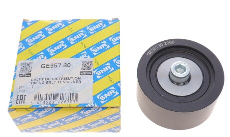 Фото 2 - Обводной ролик ремня ГРМ SNR NTN GE357.30 (GE35730)