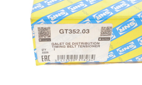 Фото 3 - Натяжний ролик ременя ГРМ SNR NTN GT352.03 (GT35203)