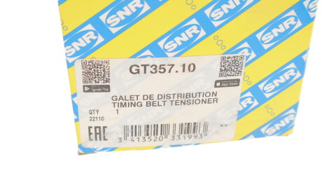 Фото 3 - Натяжний ролик ременя ГРМ SNR NTN GT357.10 (GT35710)