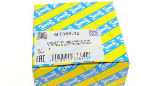 Фото 5 - Натяжний ролик ременя ГРМ SNR NTN GT359.45 (GT35945)