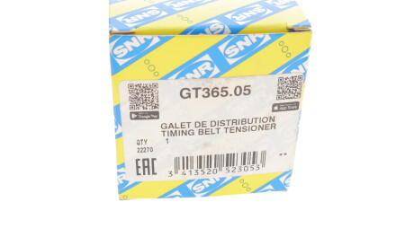 Фото 3 - Натяжной ролик ремня ГРМ SNR NTN GT365.05 (GT36505)
