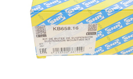 Фото 3 - Опора стійки амортизатора SNR NTN KB658.16 (KB65816)