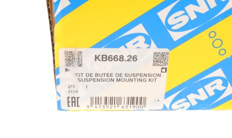 Фото 2 - Опора стійки амортизатора SNR NTN KB668.26 (KB66826)