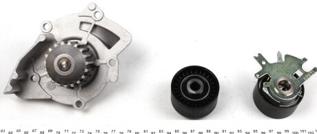 Фото 3 - Комплект ременя ГРМ SNR NTN KDP459540