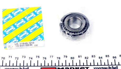 Підшипник роликовий SNR - (684290987, KK15426154, 31733075) SNR NTN LM.11949/910