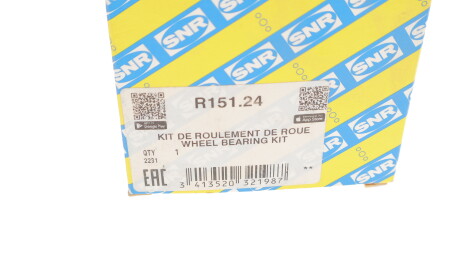 Фото 3 - Підшипник маточини SNR NTN R151.24 (R15124)