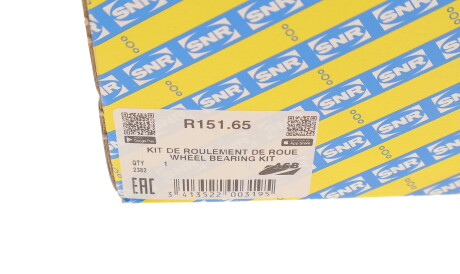 Фото 3 - Підшипник маточини SNR NTN R151.65 (R15165)