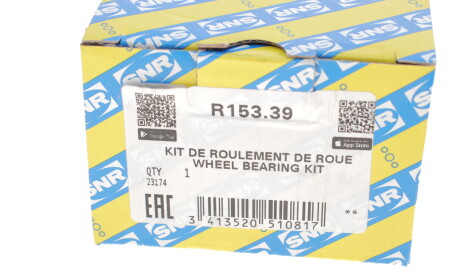 Фото 3 - Підшипник маточини SNR NTN R153.39 (R15339)