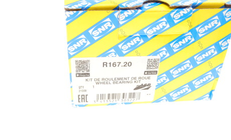 Фото 7 - Подшипник ступицы SNR NTN R167.20 (R16720)