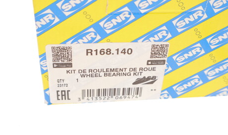 Фото 3 - Подшипник ступицы SNR NTN R168.140 (R168140)