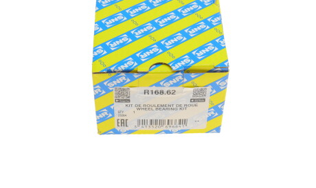 Фото 3 - Підшипник маточини SNR NTN R168.62 (R16862)