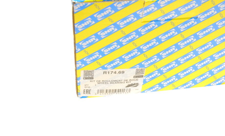 Фото 7 - Підшипник маточини SNR NTN R174.69 (R17469)