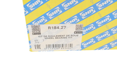 Фото 3 - Підшипник маточини SNR NTN R184.27 (R18427)