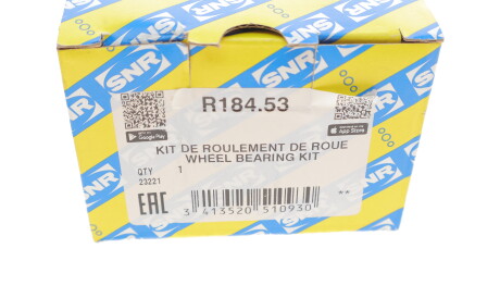 Фото 3 - Підшипник маточини SNR NTN R184.53 (R18453)