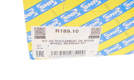 Фото 3 - Підшипник маточини SNR NTN R189.10