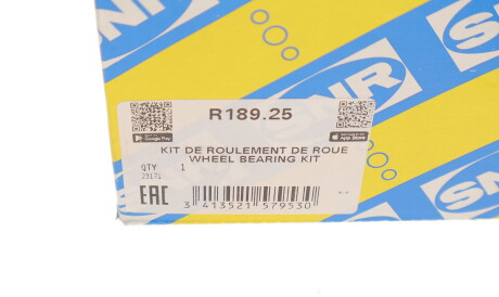 Фото 3 - Підшипник маточини SNR NTN R189.25 (R18925)