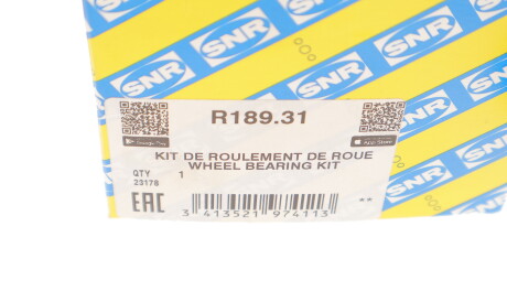 Фото 3 - Підшипник маточини SNR NTN R189.31 (R18931)