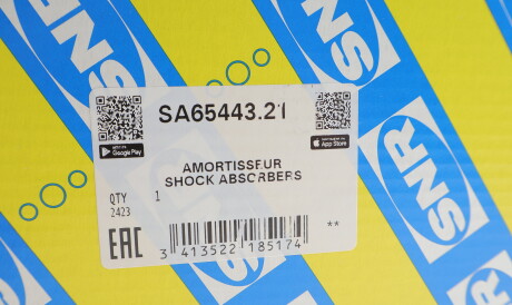 Фото 2 - Стойка амортизатору (амортизатор) SNR NTN SA65443.21 (SA6544321)