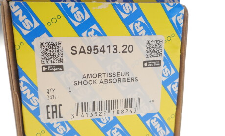 Фото 2 - Стойка амортизатору (амортизатор) SNR NTN SA95413.20 (SA9541320)