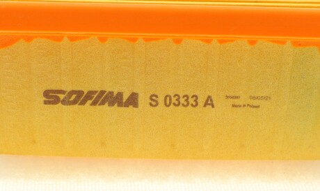 Фото 3 - Воздушный фильтр SOFIMA S 0333 A (S0333A)