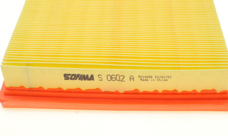 Фото 3 - Повітряний фільтр SOFIMA S 0602 A (S0602A)