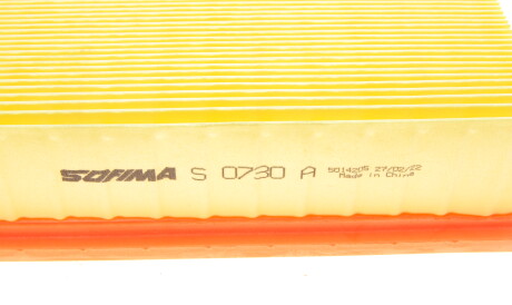 Фото 3 - Воздушный фильтр SOFIMA S 0730 A (S0730A)