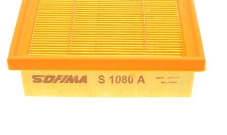 Фото 3 - Воздушный фильтр SOFIMA S 1080 A (S1080A)