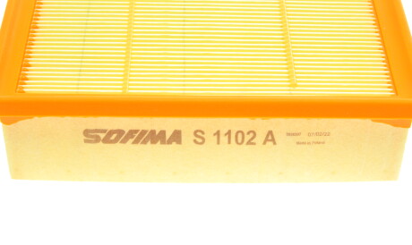 Фото 3 - Воздушный фильтр SOFIMA S 1102 A