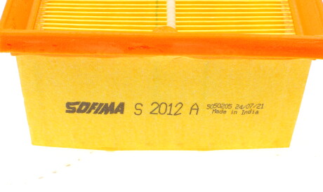 Фото 3 - Воздушный фильтр SOFIMA S 2012 A (S2012A)