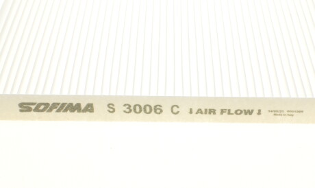 Фото 3 - Фильтр салона SOFIMA S 3006 C (S3006C)