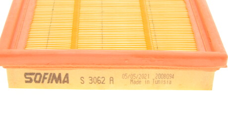 Фото 3 - Воздушный фильтр SOFIMA S 3062 A (S3062A)