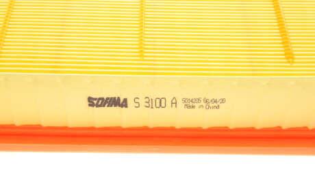 Фото 3 - Повітряний фільтр SOFIMA S 3100 A (S3100A)