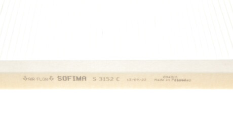 Фото 3 - Фильтр салона SOFIMA S 3152 C (S3152C)