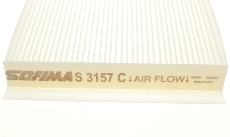 Фото 2 - Фильтр салона SOFIMA S 3157 C (S3157C)