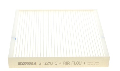 Фото 3 - Фильтр салона SOFIMA S 3218 C (S3218C)