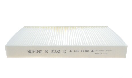 Фото 3 - Фільтр салону SOFIMA S 3231 C (S3231C)