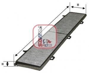 Фільтр салону BMW 1 (E81/E82/E87/E88) 04-/3 (E90/E91/E92/E93) 05-/X1 (E84) 09-15 - SOFIMA S 3236 C