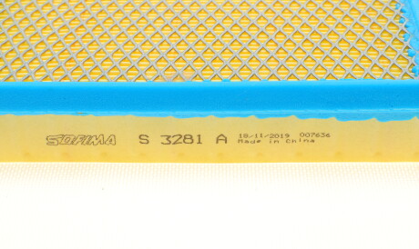 Фото 3 - Повітряний фільтр SOFIMA S 3281 A